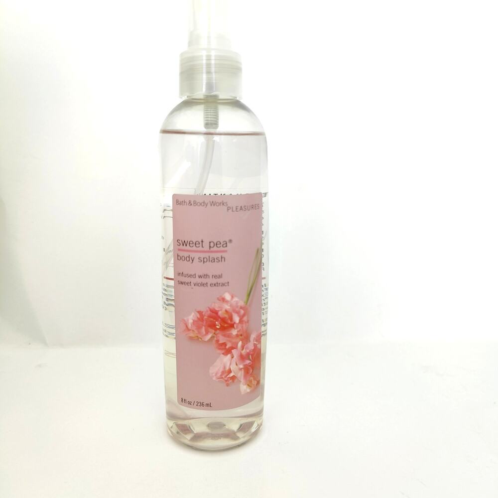 Bath & Body Works Sweet Pea Body Splash Spray Mist 8 fl. oz. NEW Old Stock
